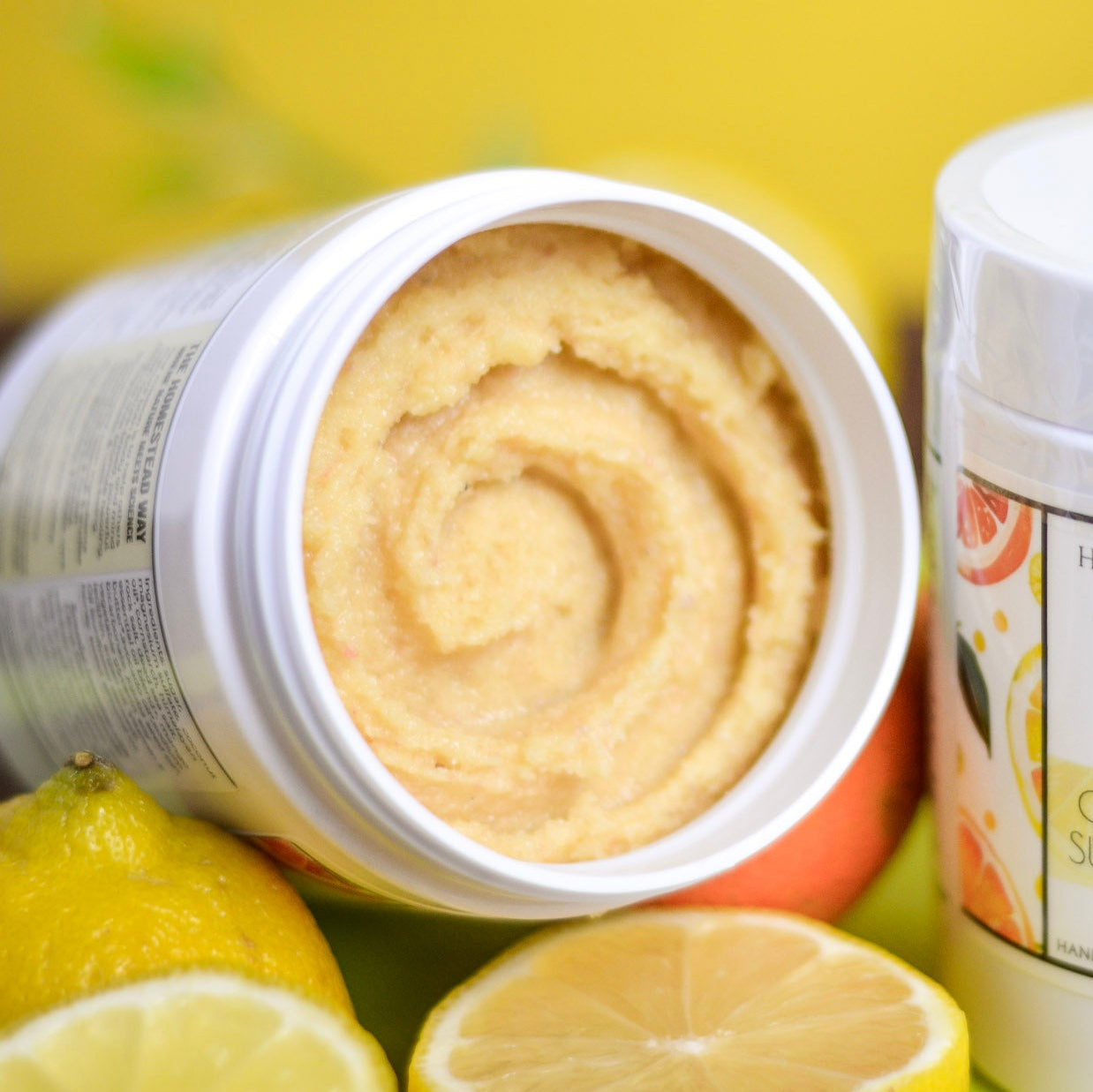Regenerating & Anti-aging - Salted Sugar Scrub - Citrus & Sunshine