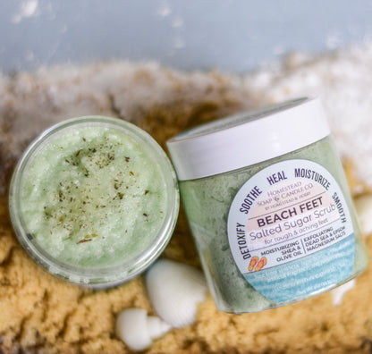 Beach Feet - Salted Sugar Foot Scrub & Soak