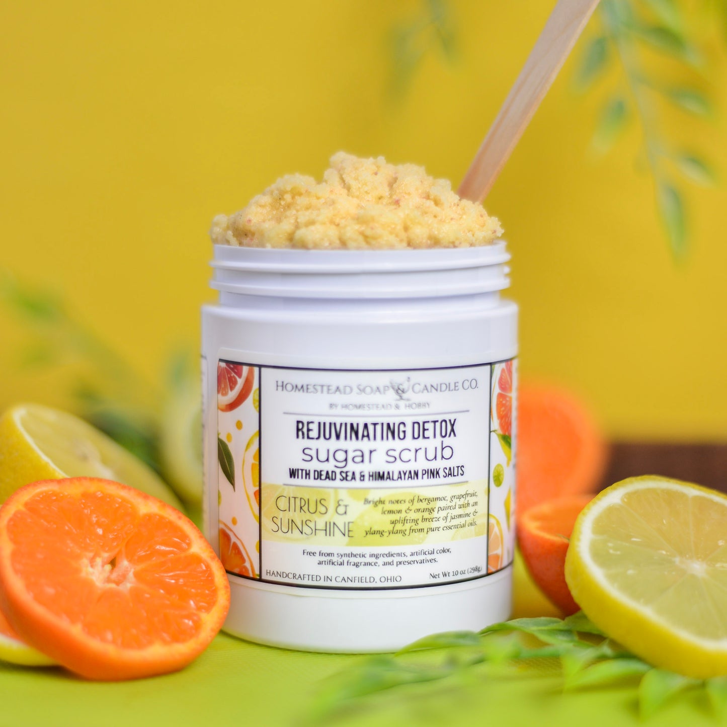 Regenerating & Anti-aging - Salted Sugar Scrub - Citrus & Sunshine