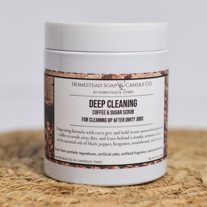 Deep Cleaning Coffee & Sugar Scrub (For Men)