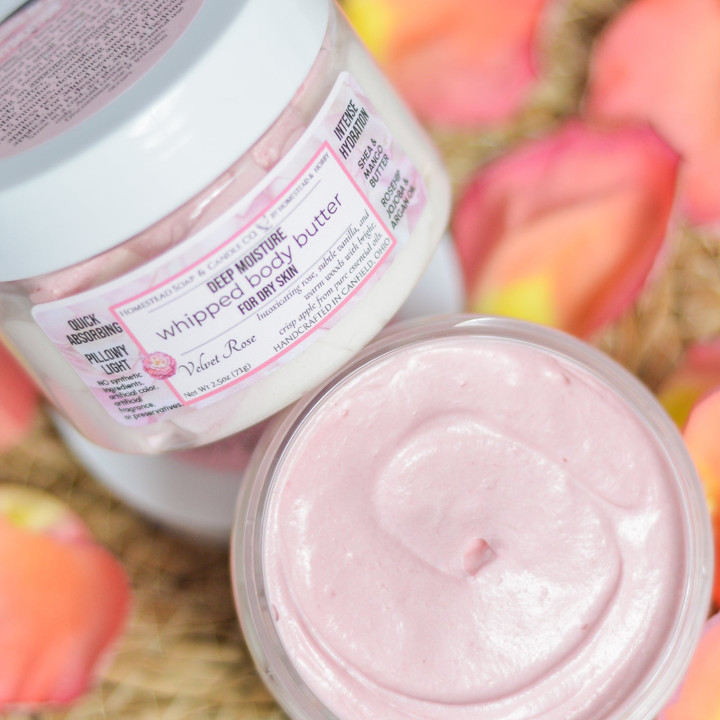 Hydrating - Whipped Body Butter - Velvet Rose