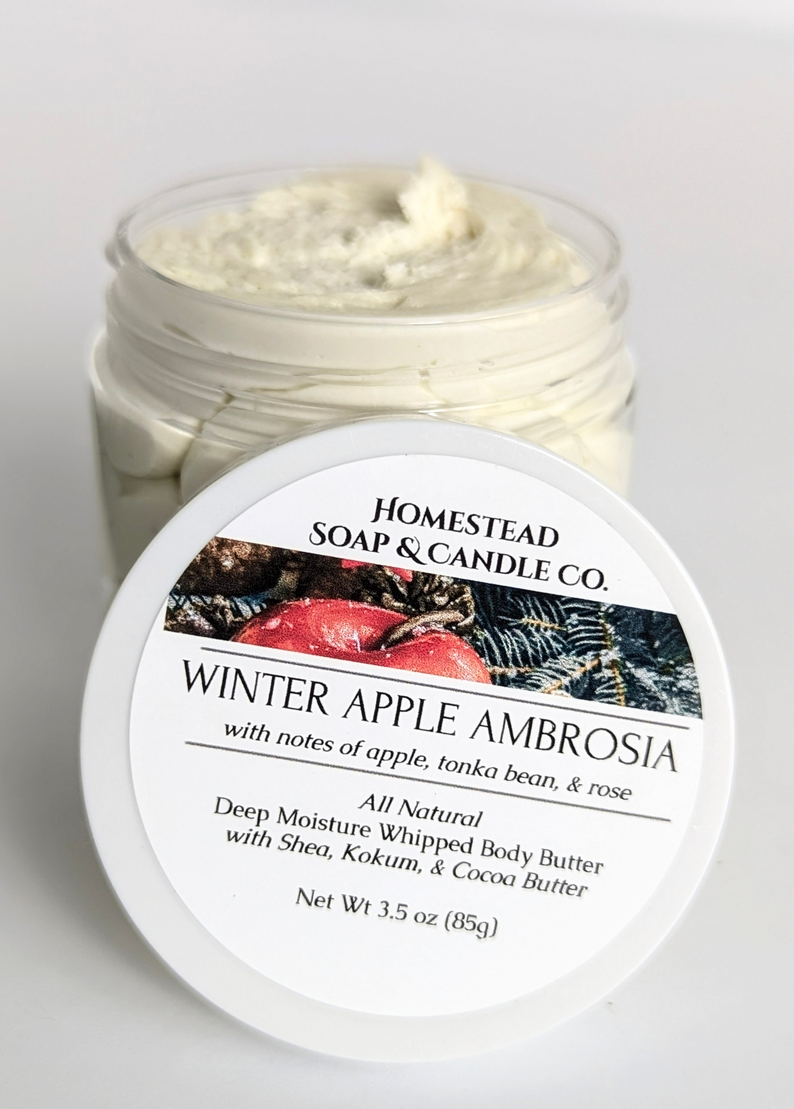 All Natural - Scrub & Body Butter - Gift Set - Winter Apple