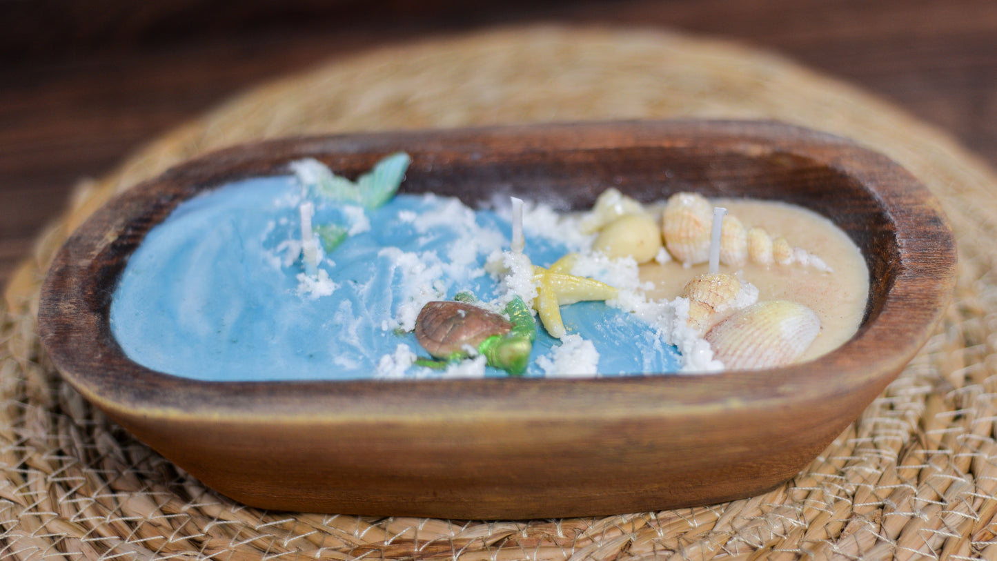 Dough Bowl Candle - Beach Escape